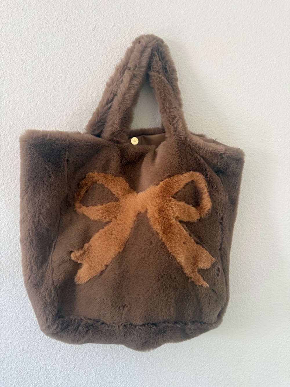 Danbar Global Plush Large Tote Bag